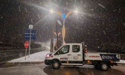 Kocaeli'nin yüksek kesimlerinde kar etkili oldu