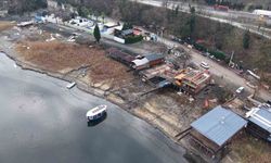 Sapanca Gölü'ndeki kaçak yapılar için ekipler sahaya iniyor