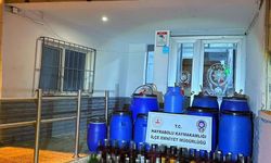 Tekirdağ'da kaçak içki operasyonu: 665 litre ele geçirildi