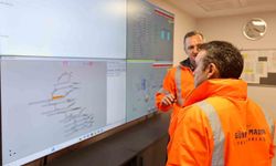 Vali Sözer, altın madeninde inceleme yaptı