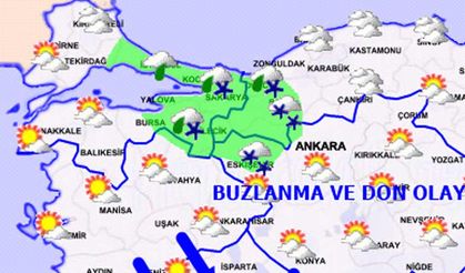 Sıcaklık artıyor, Marmara’nın doğusunda yağış var