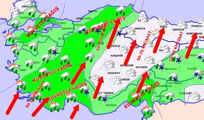 Hava sıcaklığı 5-7 derece azalıyor