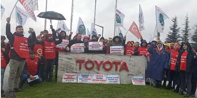 Farplas işçilerinden çağrı: Toyota zulme ortak olma!