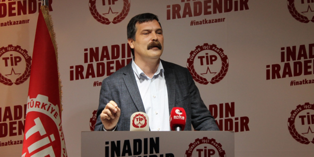 Erkan Baş: TİP, Türkiye'nin kırmızı çizgisi olacak