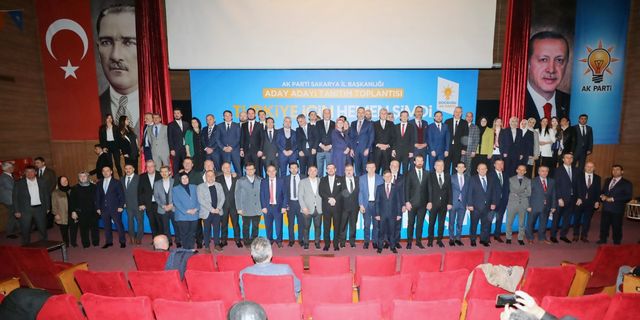 AKP Sakarya aday adaylarını tanıttı