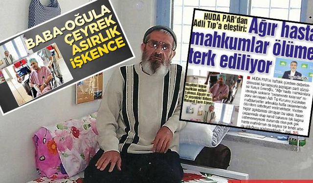 HÜDA-PAR'ın serbest kalmasını istediği iki mahkum kim?