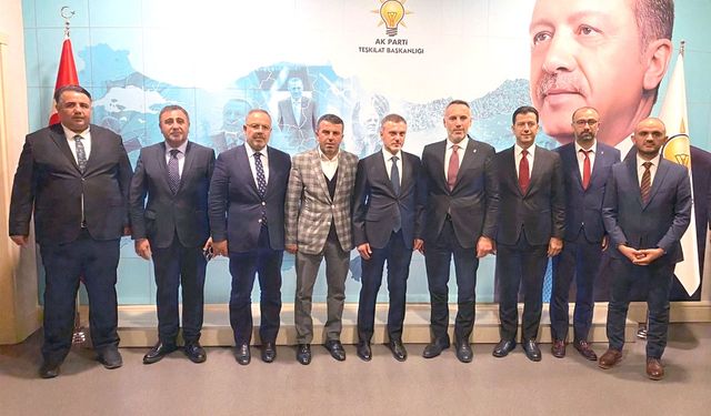 AKP'nin 9 ilçede yeni başkanları belli oldu