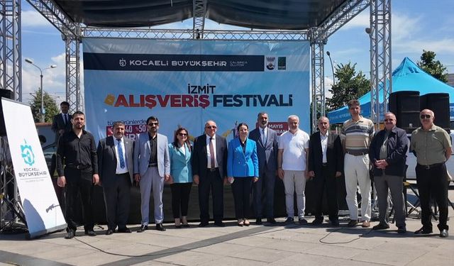 Kocaeli alışveriş festivali başladı