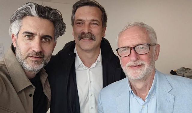 Erkan Baş, Londra'da Jeremy Corbyn ile buluştu