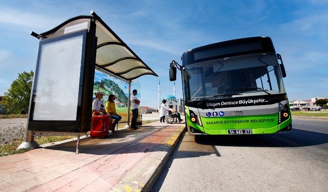 Sakarya'da toplu taşımaya 20 yeni otobüs geliyor