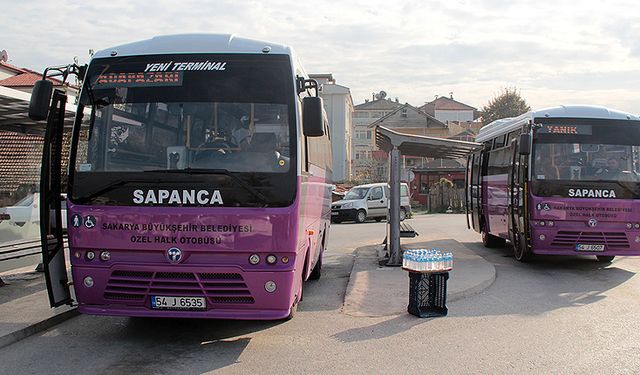 Sakarya'da ilçelere ulaşım da zamlandı