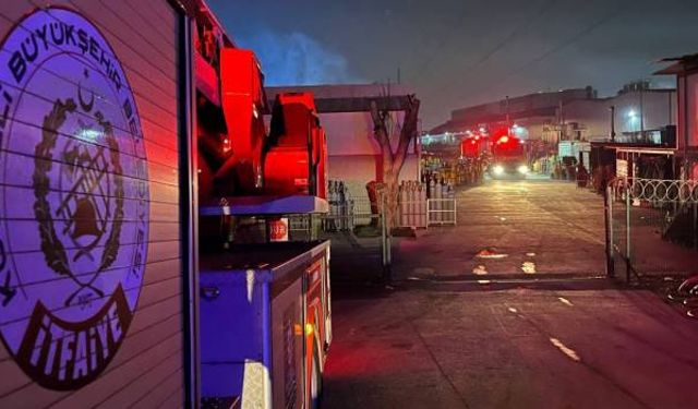 Kocaeli'nde gaz dolum tesisinde sızıntı!