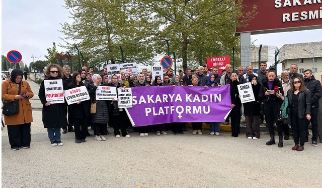 Sakaryalı kadınlar adalet istiyor