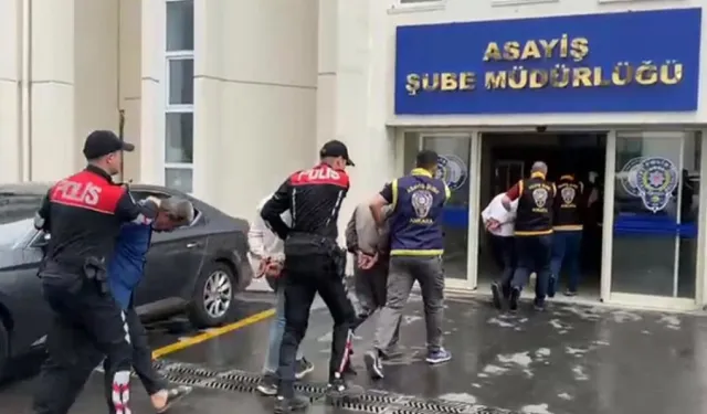 Ankara'da polise saldıran 12 kişi gözaltına alındı