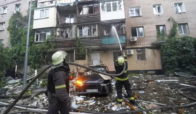 Ukrayna'nın ikinci büyük şehri Harkov'a büyük hava saldırısı