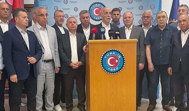 TÜRK-İŞ Genel Başkanı Ergün Atalay, grev çağrısını yineledi