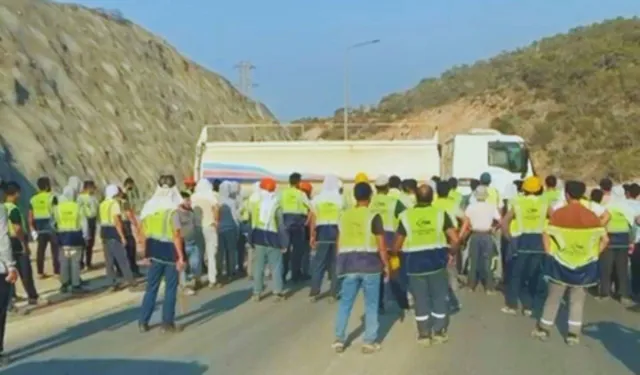 Akkuyu NGS şantiyesinde gerginlik: İşçilere TOMA’lı müdahale