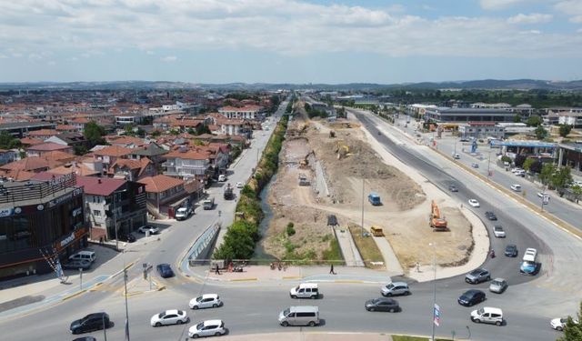 Çark Deresi'ne Taşkın Kontrol Tesisi