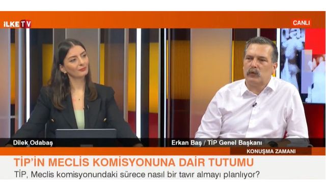 Erkan Baş'tan 'Süreç Komisyonu' açıklaması