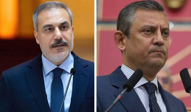 Özgür Özel’den Hakan Fidan’a sert eleştiri: “Papucumun atanmışı, yazıklar olsun sana”