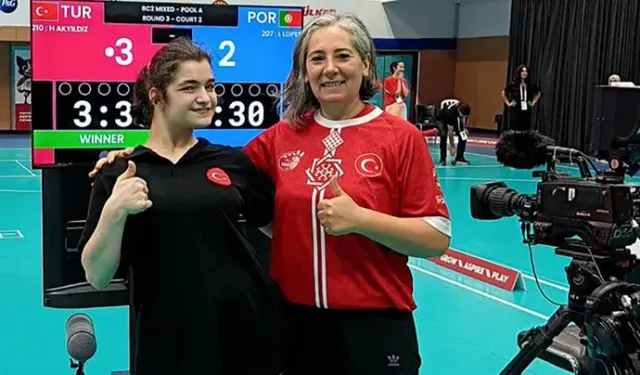 Avrupa’da Türk bayrağını dalgalandıran Sakaryalı Hüdanur