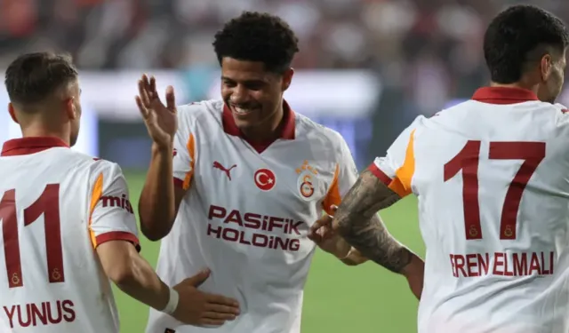 Galatasaray yeni sezona galibiyetle başladı: Gaziantep FK’yı 3-0’la geçti