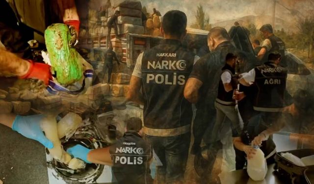 Zehir tacirlerine 73 ilde eş zamanlı operasyon: 1.695 şüpheli yakalandı