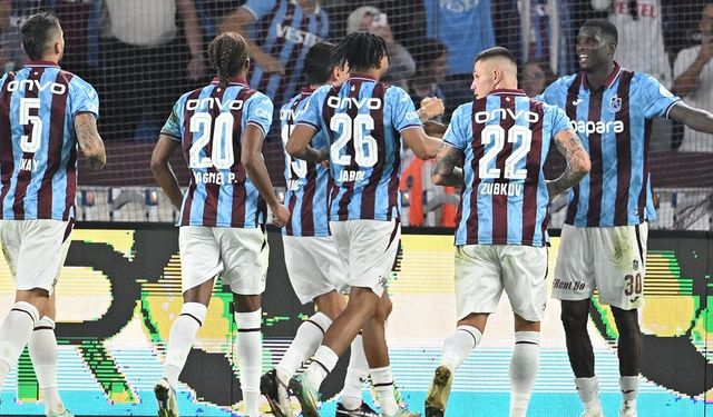Trabzonspor yeni sezona galibiyetle başladı