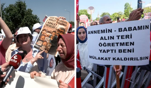 Mülakat mağduru öğretmenlerden isyan: “Biz bu ülkenin evladı değil miyiz?”