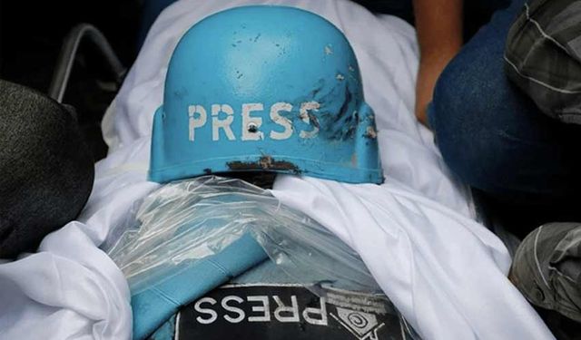 Türkiye'den Filistinli gazetecilere dayanışma mesajı