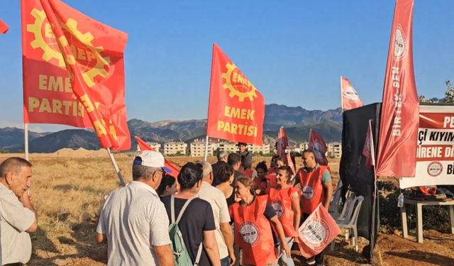 EMEP’ten Peri Tekstil işçilerine destek