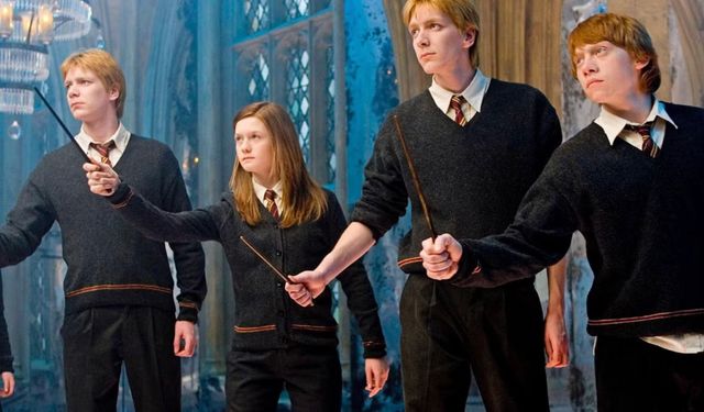 Harry Potter dizisinde Weasley kardeşlerin ilk görüntüleri paylaşıldı