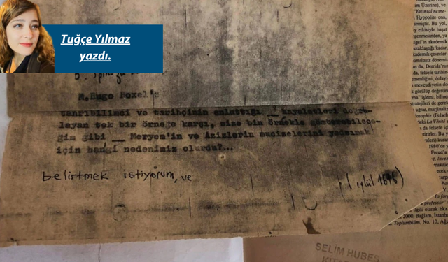 Çünkü hayaletler hep tam zamanında gelir