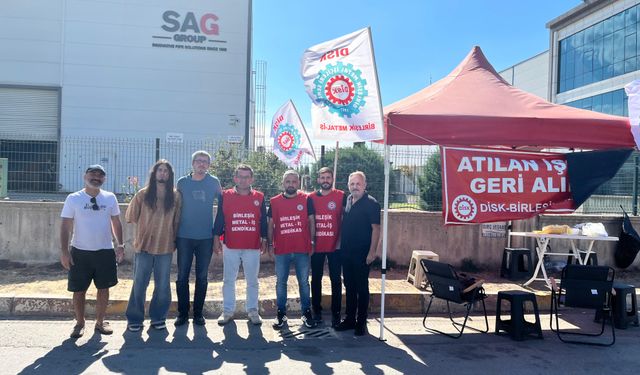 TİP Sakarya İl Örgütü SAG Hidrolik işçilerine destek ziyaretinde bulundu