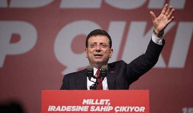 Ekrem İmamoğlu: “Hiçbir CHP’li, bu irade gaspına alet olmaz”