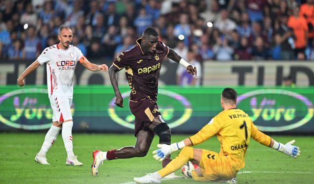 Trabzonspor evinde Samsunspor’a takıldı