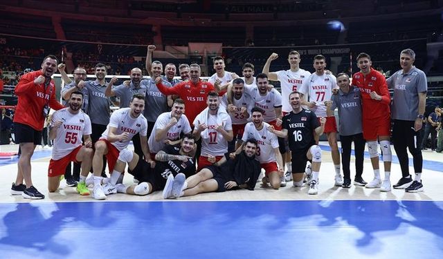 Erkek Voleybol Milli Takımı Dünya Şampiyonası'nda 2'de 2 yaptı