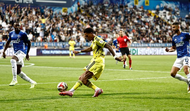Fenerbahçe Kasımpaşa engelini aşamadı: 1-1