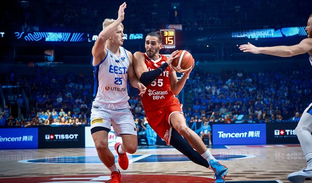 12 Dev Adam Estonya’yı farklı geçti: 84-64