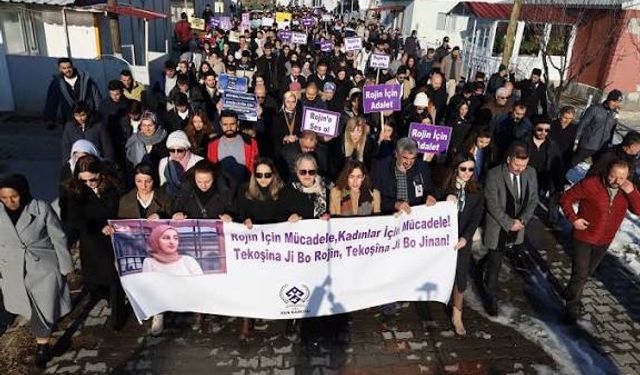 Kadınlar Van’da Rojin Kabaiş için yürüdü