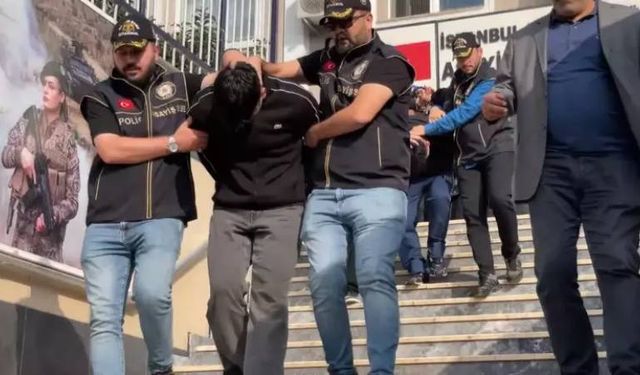 Haraç ve gasp çetesine operasyon: 62 kişi tutuklandı