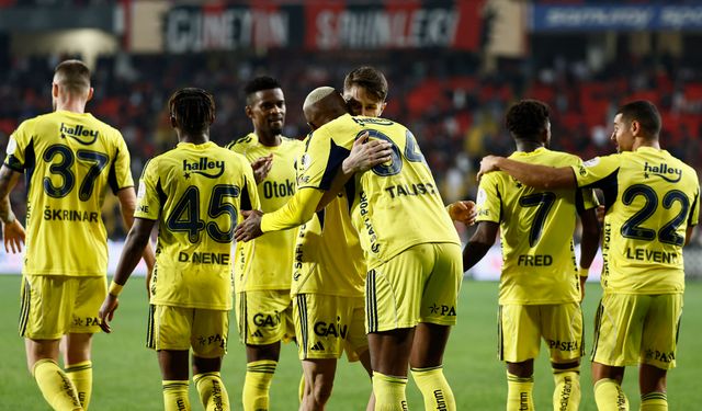 Fenerbahçe, Gaziantep FK deplasmanında farklı kazandı