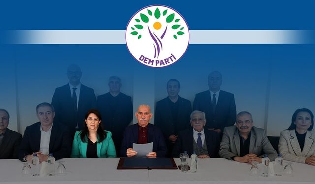 DEM Parti’den Öcalan görüşmesine ilişkin açıklama