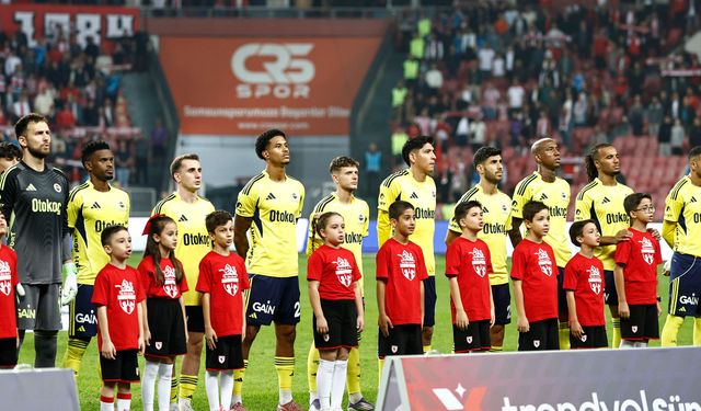 Fenerbahçe Samsun deplasmanından 1 puanla dönüyor
