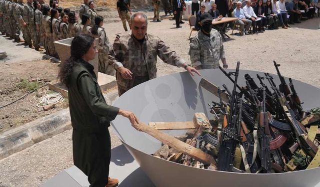 PKK Türkiye'deki güçlerini çekmeye başladığını açıkladı