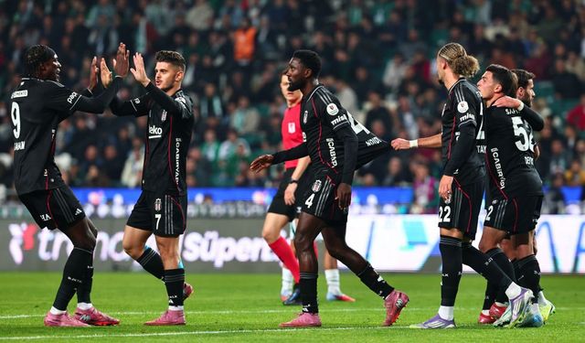 Beşiktaş, Konya'da rahat kazandı: 0-2