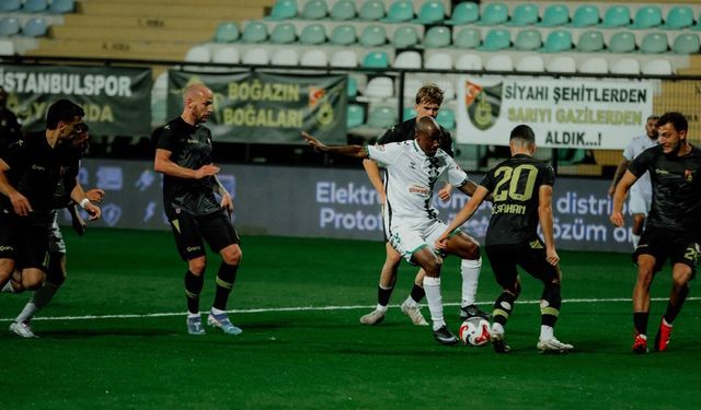 Sakaryaspor galibiyeti son dakikada kaçırdı: 3-3