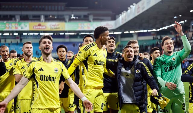 Fenerbahçe’den Rize’de büyük geri dönüş: 2-0’dan 5-2!