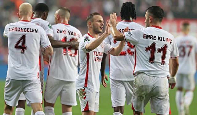 Samsunspor, UEFA Konferans Ligi'nde doludizgin: 3-0