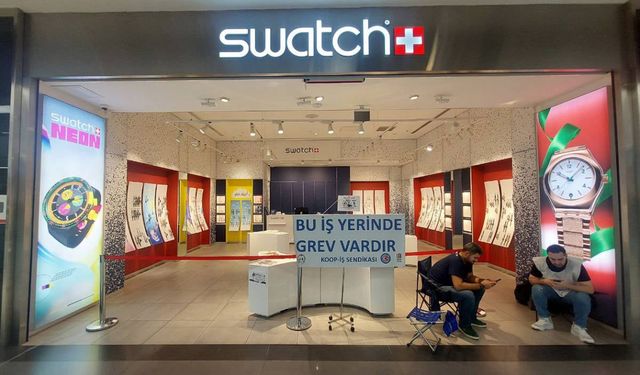 Swatch grevi 10. gününde: “İki gün izin ve adil ücret istiyoruz”